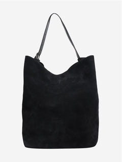 Navy suede shoulder bag Shoulder bags Toteme 