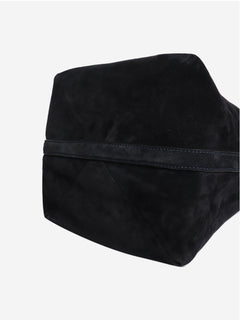 Navy suede shoulder bag Shoulder bags Toteme 