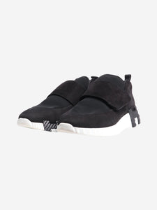 Hermes Black suede Bouncing sneakers - size EU 36