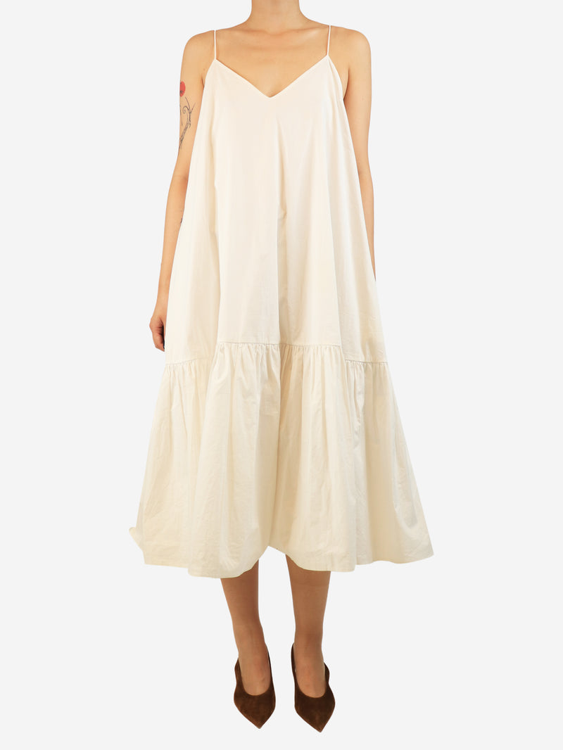 White cotton sundress - size S