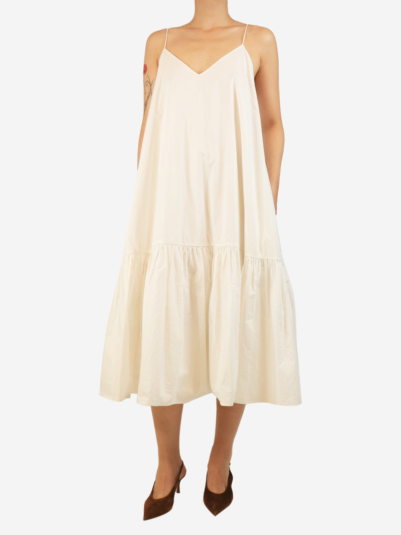 White cotton sundress - size S