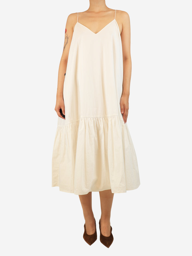 White cotton sundress - size S