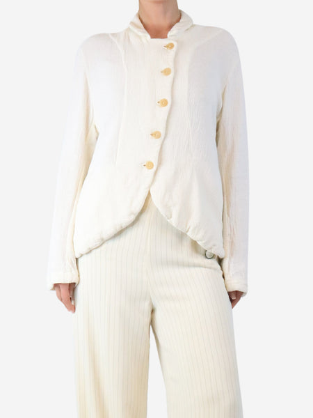 Ivory ally jacket - size L product image