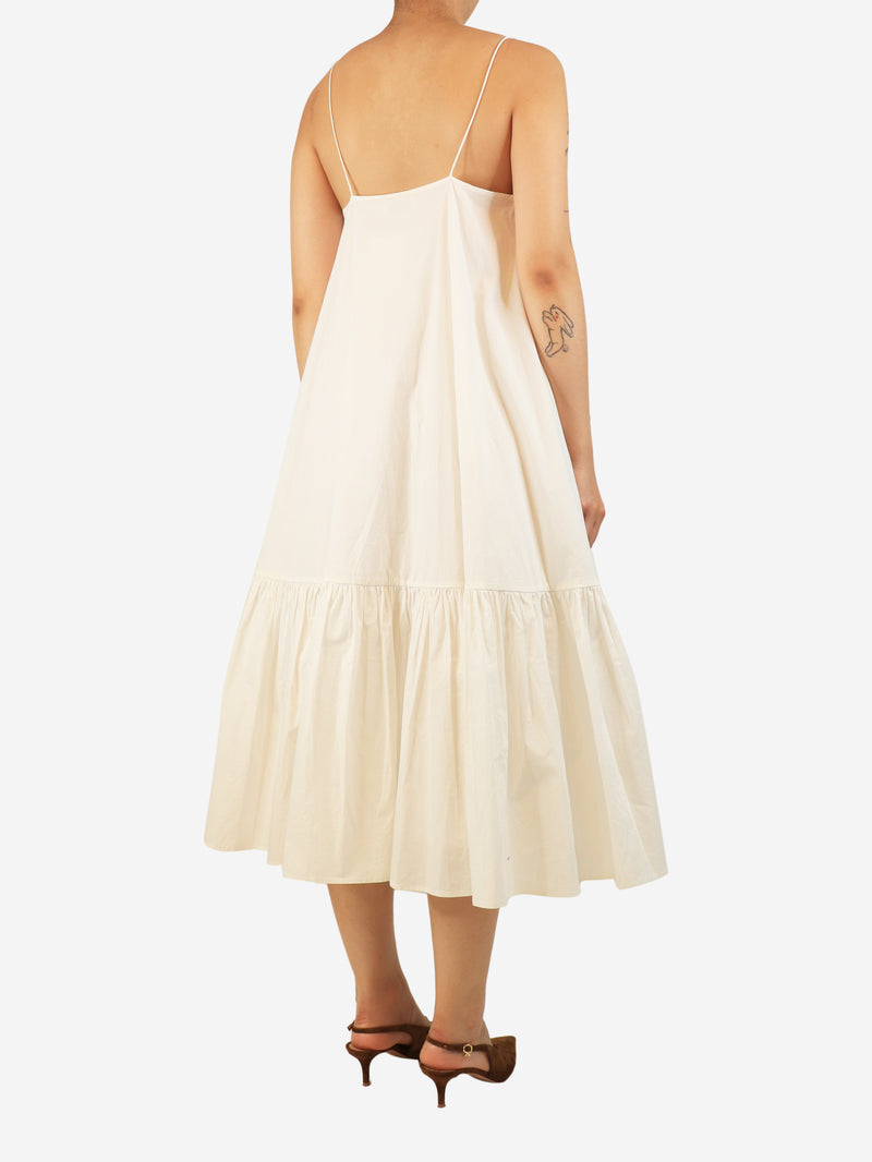 White cotton sundress - size S
