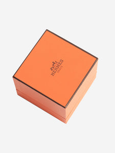 Hermes Silver Chaine d'ancre Enchainee ring