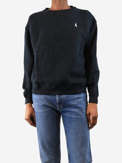 Charcoal crewneck sweater - size S Tops Polo Ralph Lauren 