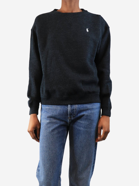 Charcoal crewneck sweater - size S product image