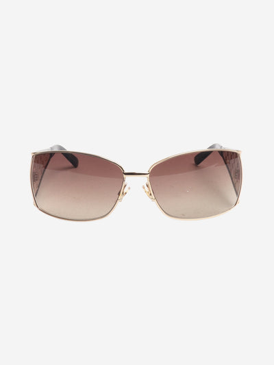Gold websline sunglasses Sunglasses Gucci 