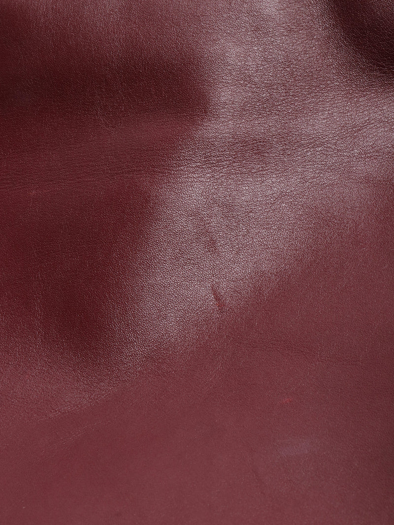 Burgundy Coulisse leather tote bag Tote Bags Celine 
