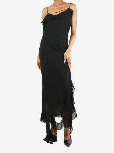 Black sleeveless midi dress - size UK 14 Dresses Acne Studios 