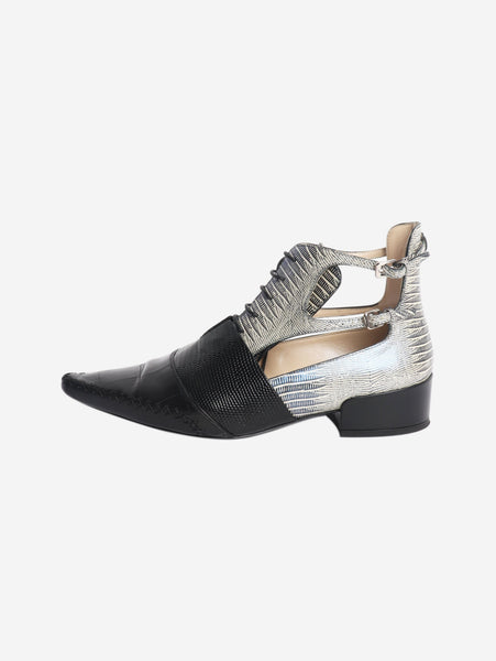 Black Nomade cut-out ankle boots - size EU 37.5 product image