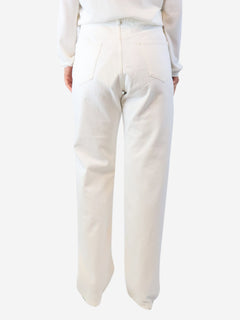 White Burty jeans - size UK 10 Denim The Row 