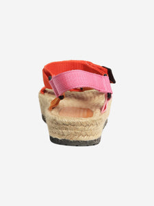 Loewe Orange espadrille flat sandals - size EU 37 (UK 4)