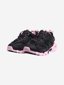 Balenciaga Black and pink Track trainers - size EU 36