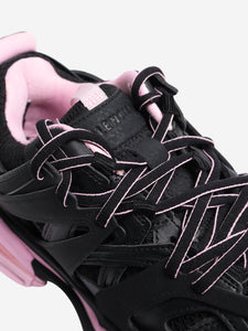 Balenciaga Black and pink Track trainers - size EU 36