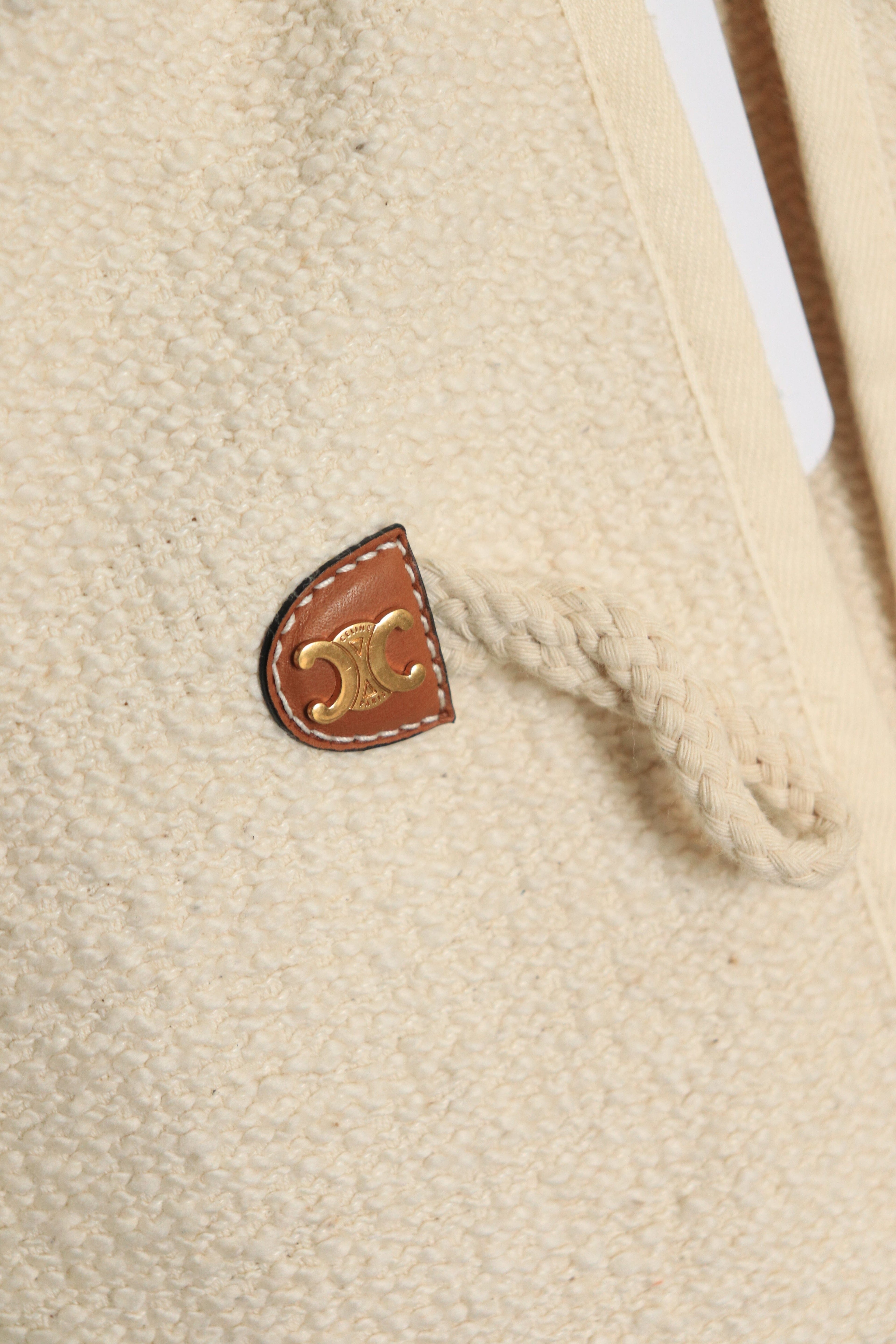 Cream hooded duffle coat - size UK 8 Coats & Jackets Celine 