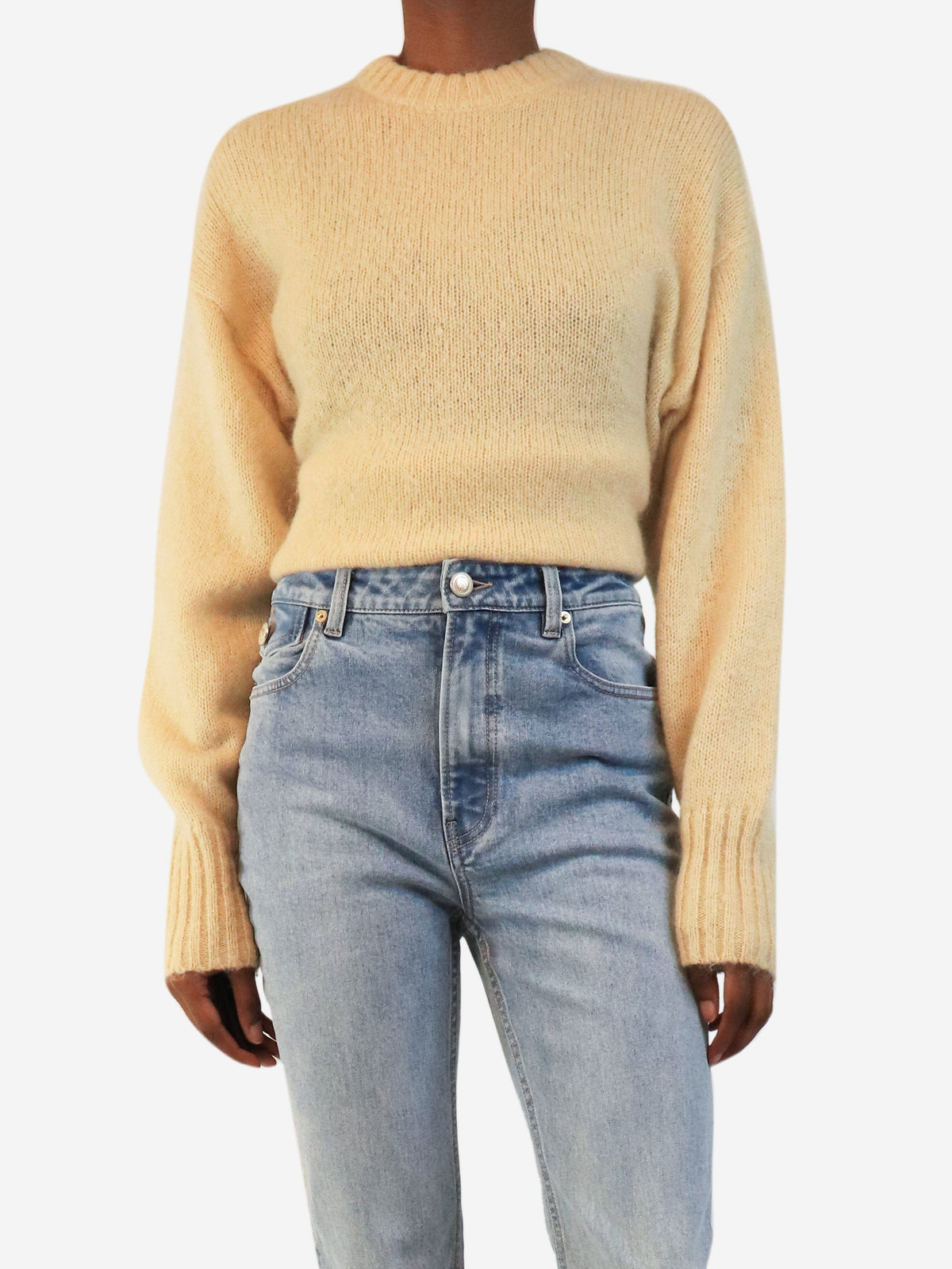 Brie wool knit jumper - size XS Knitwear By Malene Birger 