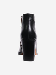 Chloe Black leather ankle boots - size EU 37.5