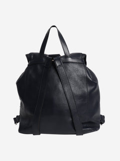 Navy medium leather backpack Backpacks Prada 