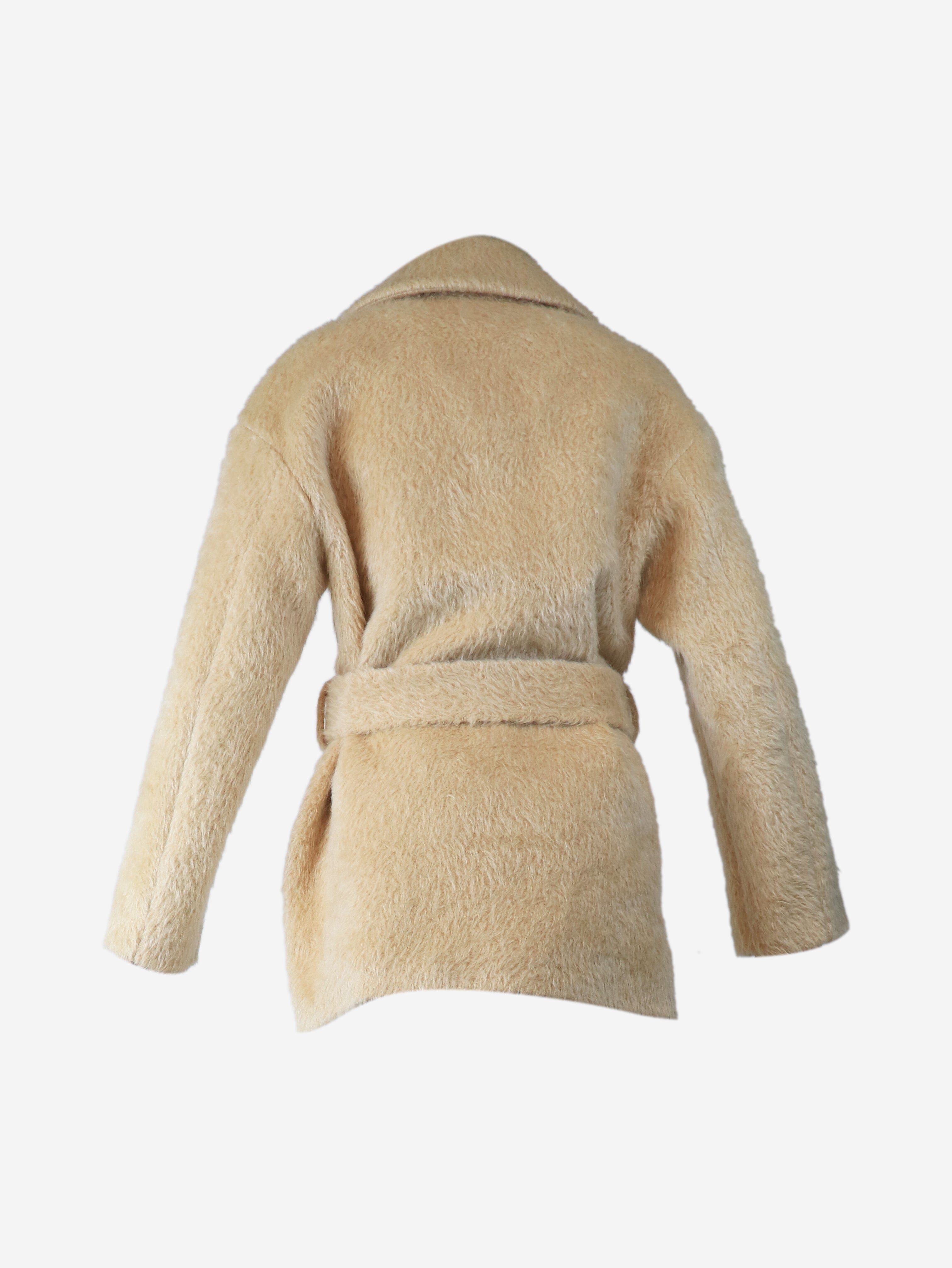 Cream Marin alpaca coat - size UK 8 Coats & Jackets Joseph 