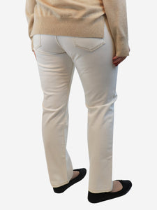 Frame Cream Le slouch jeans - size UK 14