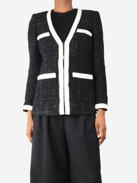 Black boucle jacket - size XS product image