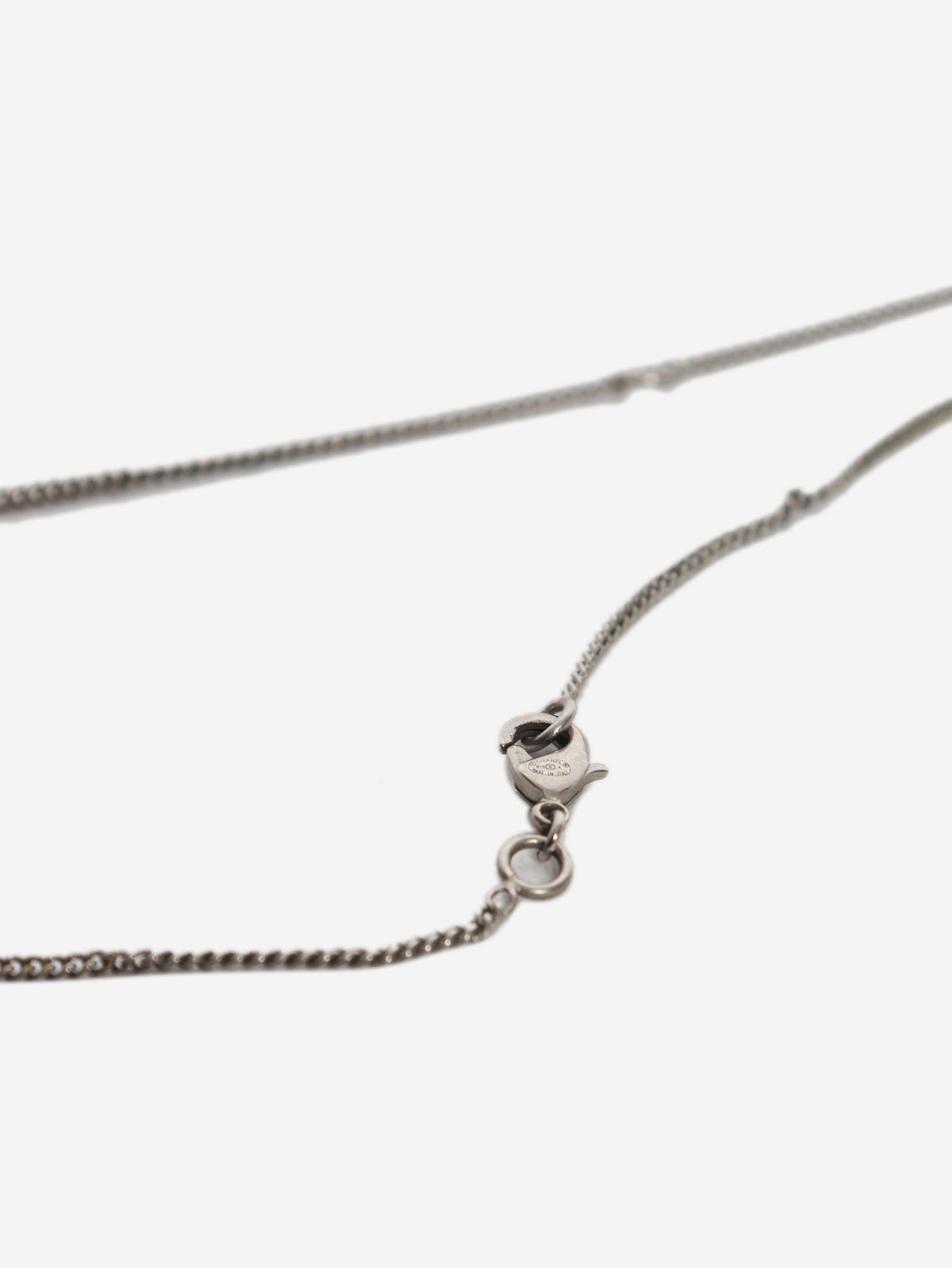 Silver Coco Mark B10A necklace Necklaces Chanel 