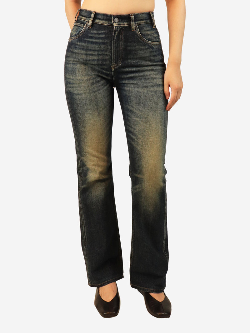 Blue darkwash denim jeans - size UK 8 Trousers Ralph Lauren 
