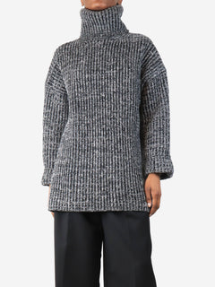 Black and grey chunky knit jumper - size XS Knitwear Acne Studios 