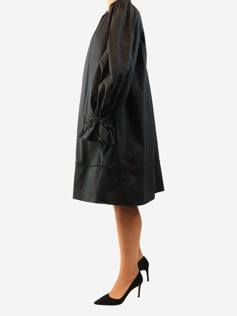 Black Ofelianse midi dress - size UK 14 Dresses By Malene Birger 