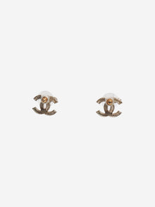 Gold Coco Mark 10A earrings Earrings Chanel 