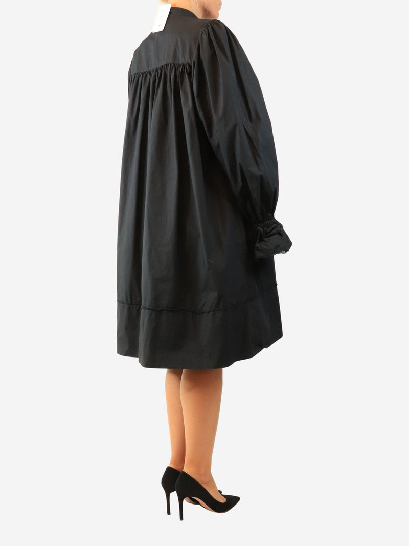 Black Ofelianse midi dress - size UK 14 Dresses By Malene Birger 