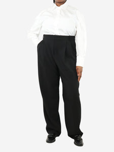 Joseph Black high-rise tailored trousers - size UK 14