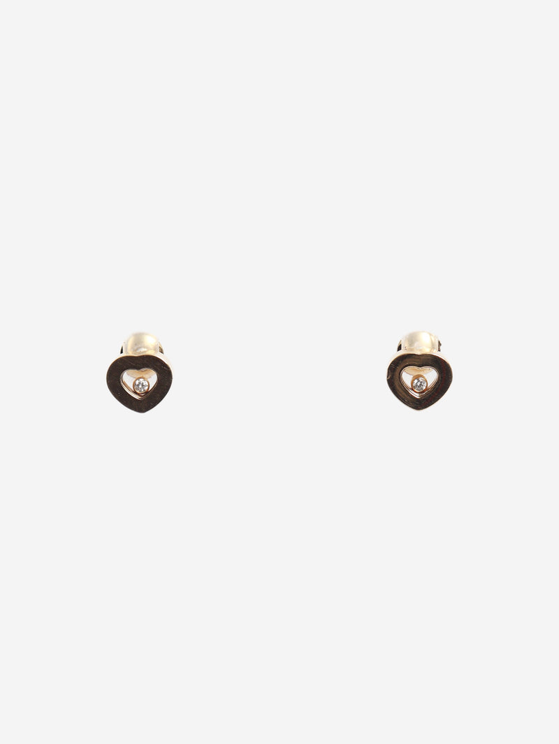 18k Gold Happy Diamonds Icons Heart earrings Earrings Chopard 