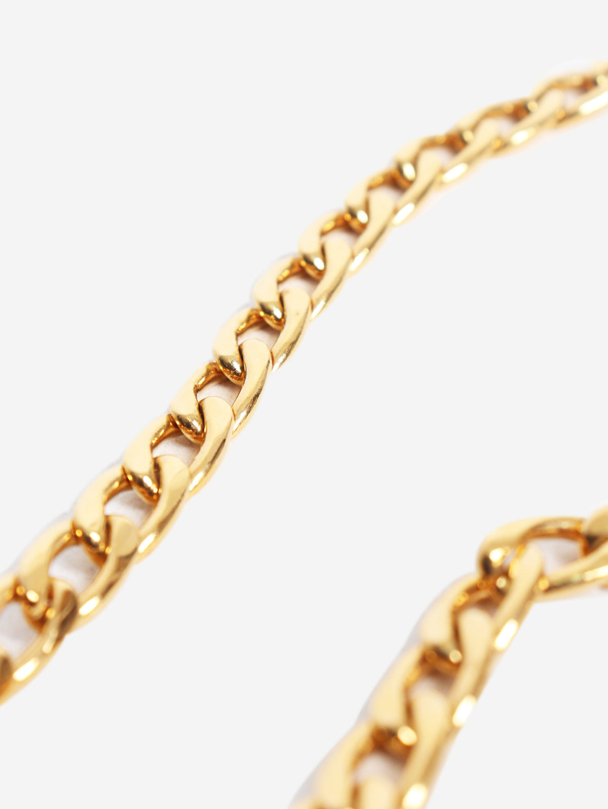Gold Coco Mark chain belt