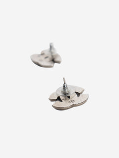 Silver Coco Mark 17B earrings Earrings Chanel 