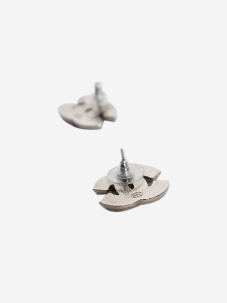 Silver Coco Mark 17B earrings alternate image