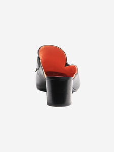 Hermes Black Tuileries mules - size EU 38