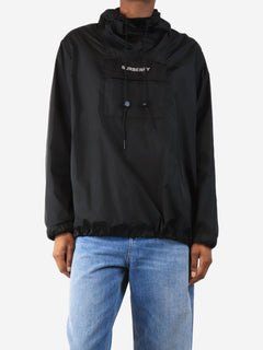 Black nylon pullover - size UK 4 Coats & Jackets Burberry 