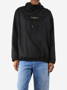 Burberry Black nylon pullover - size UK 4