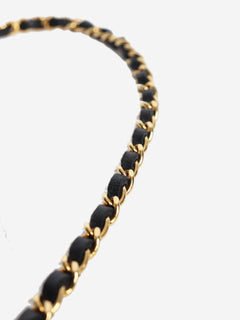 Black and gold Coco Mark 1982 chain belt Belts Chanel 
