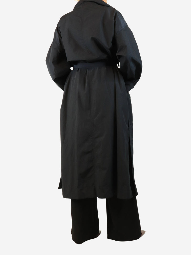 Navy Albatros coat - size M Coats & Jackets Soeur 