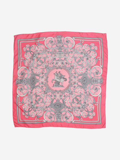 Vintage Pink Les Tuileries silk scarf Scarves Hermes 