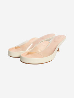 Soft ivory Junie heeled mules - size EU 37 Heels Chloe 