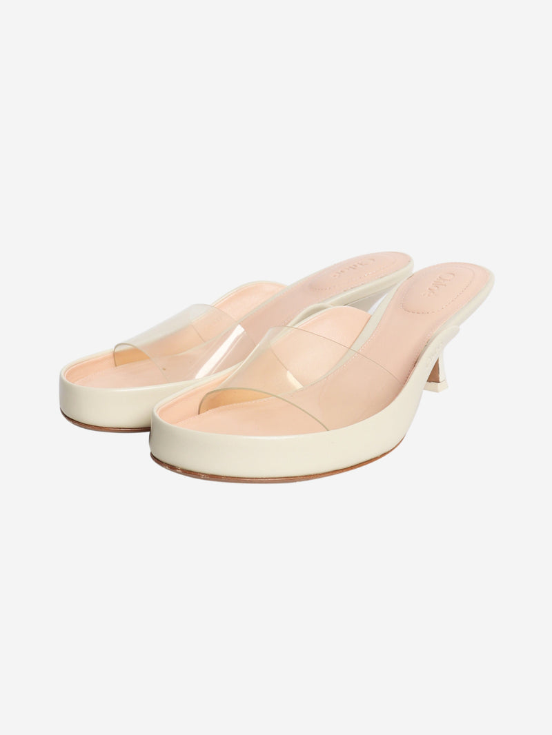 Soft ivory Junie heeled mules - size EU 37 Heels Chloe 