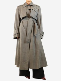 Grey Luis belted trench coat - size M Coats & Jackets Camilla and Marc 