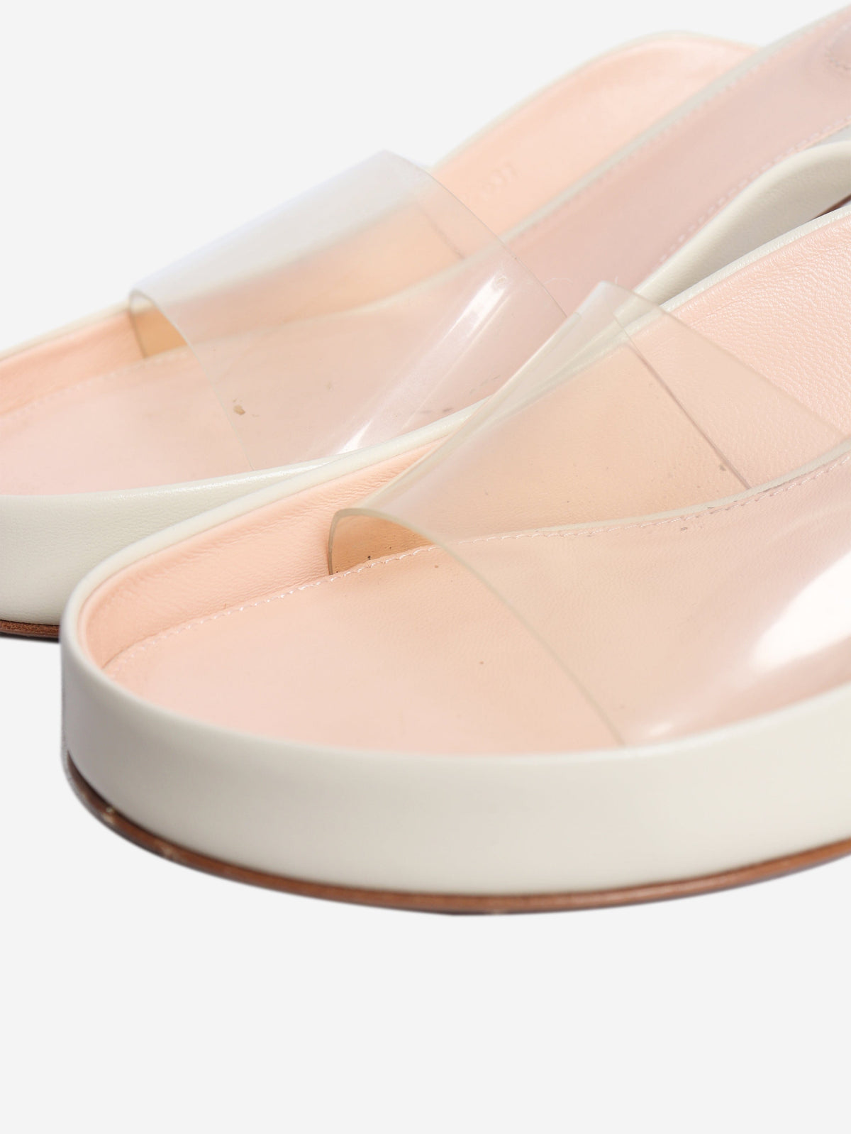 Soft ivory Junie heeled mules - size EU 37 Heels Chloe 