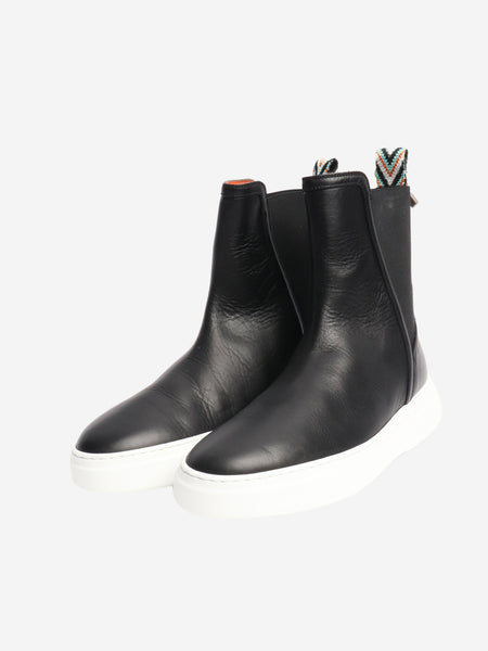 Black slip on boots - size EU 39 (UK 6) alternate image