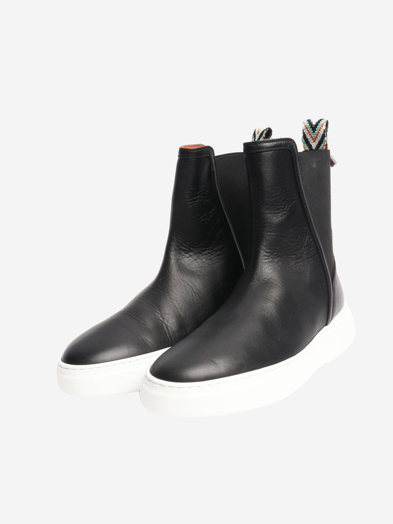 Black slip on boots - size EU 39 (UK 6) Boots Missoni 
