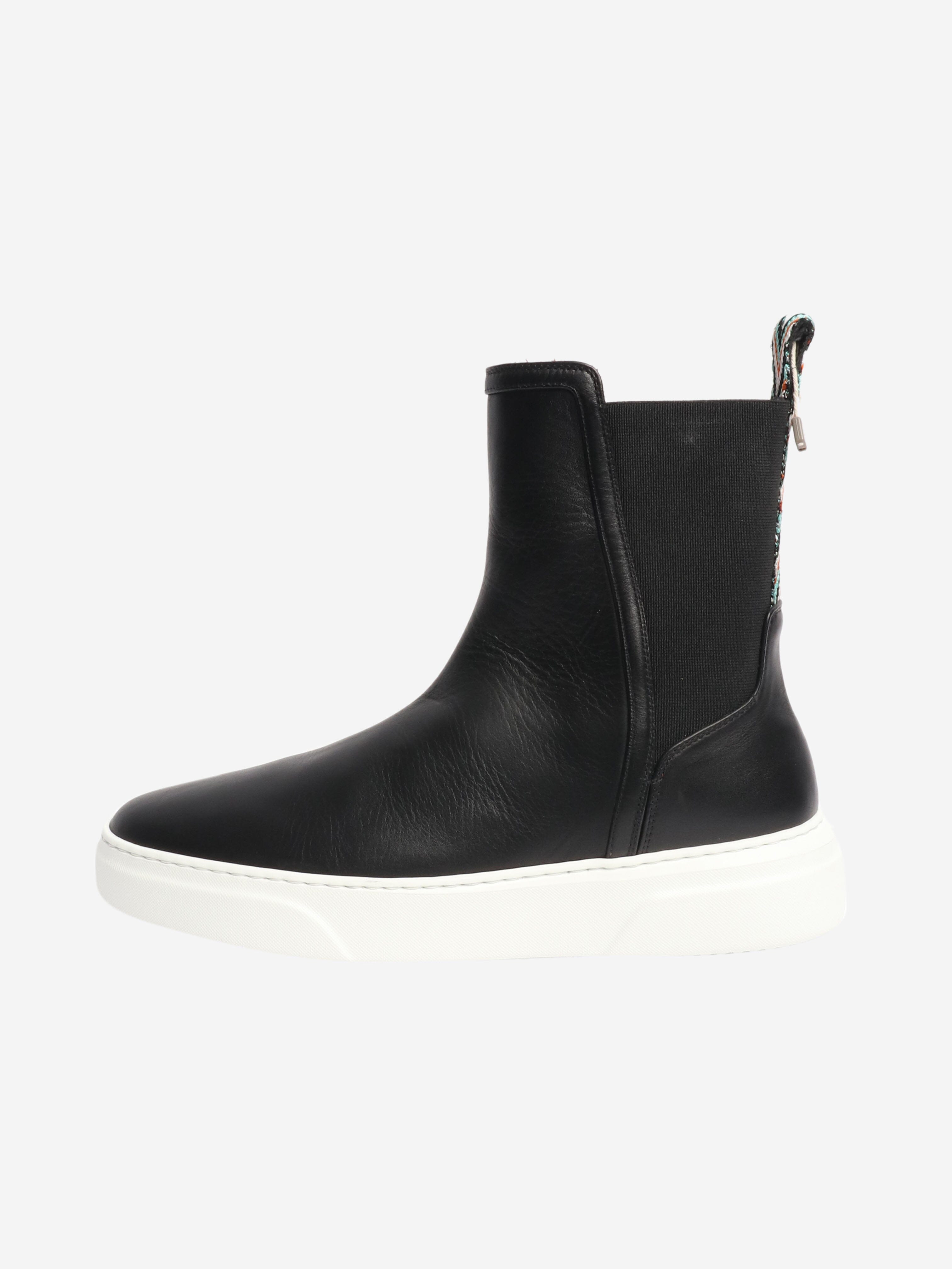 Black slip on boots - size EU 39 (UK 6) Boots Missoni 